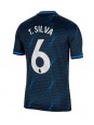 Moški Nogometna dresi replika Chelsea Thiago Silva #6 Gostujoči 2023-24 Kratek rokav